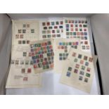 A COLLECTION OF THIRD REICH STAMPS