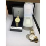 TWO BOXED GENTS QUARTZ WATCHES TO INCLUDE A PULSAR AND A LORUS