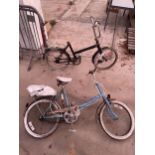 TWO VINTAGE BIKES TO INCLUDE A WINDSOR ETC