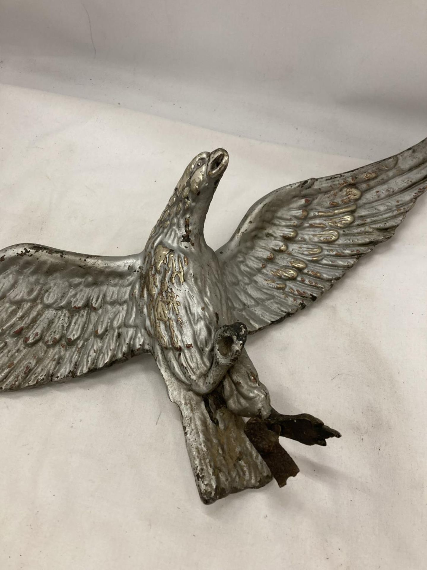 AN RAF METAL EAGLE FIGURE - Image 3 of 6