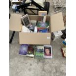 A BOX OF VARIOUS BOOKS
