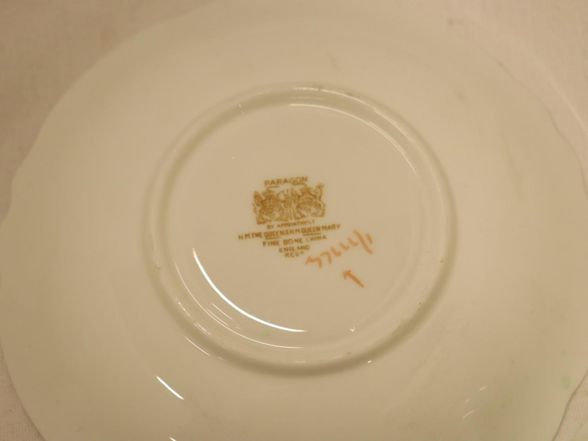 THREE VINTAGE PARAGON CHINA CUPS AND SAUCERS - Image 5 of 5
