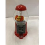 A VINTAGE STYLE JELLY BEAN MACHINE, HEIGHT 22CM