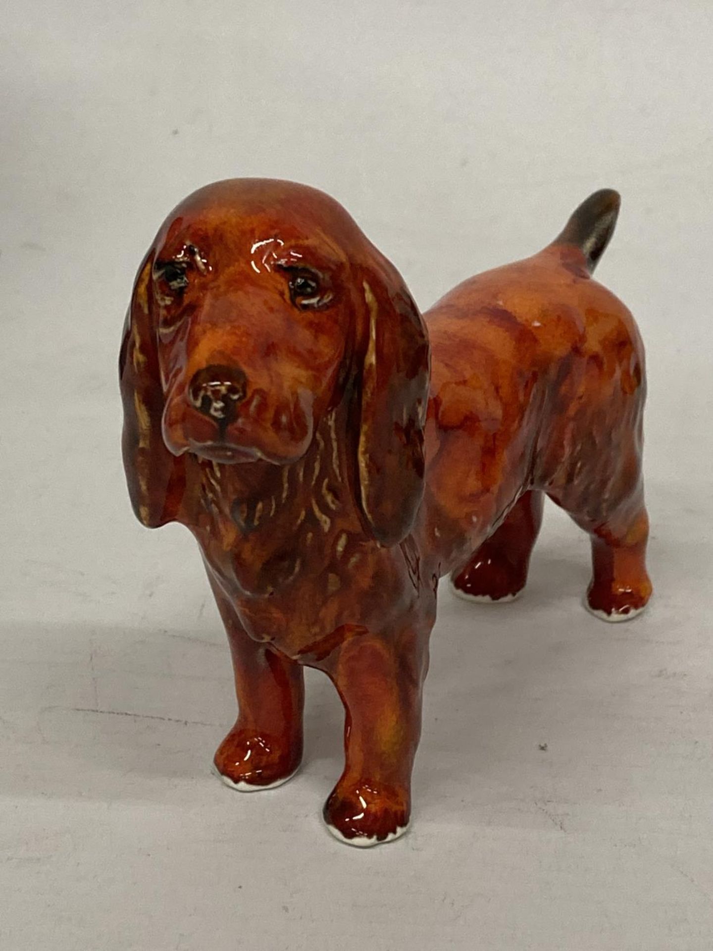 AN ANITA HARRIS SPANIEL DOG