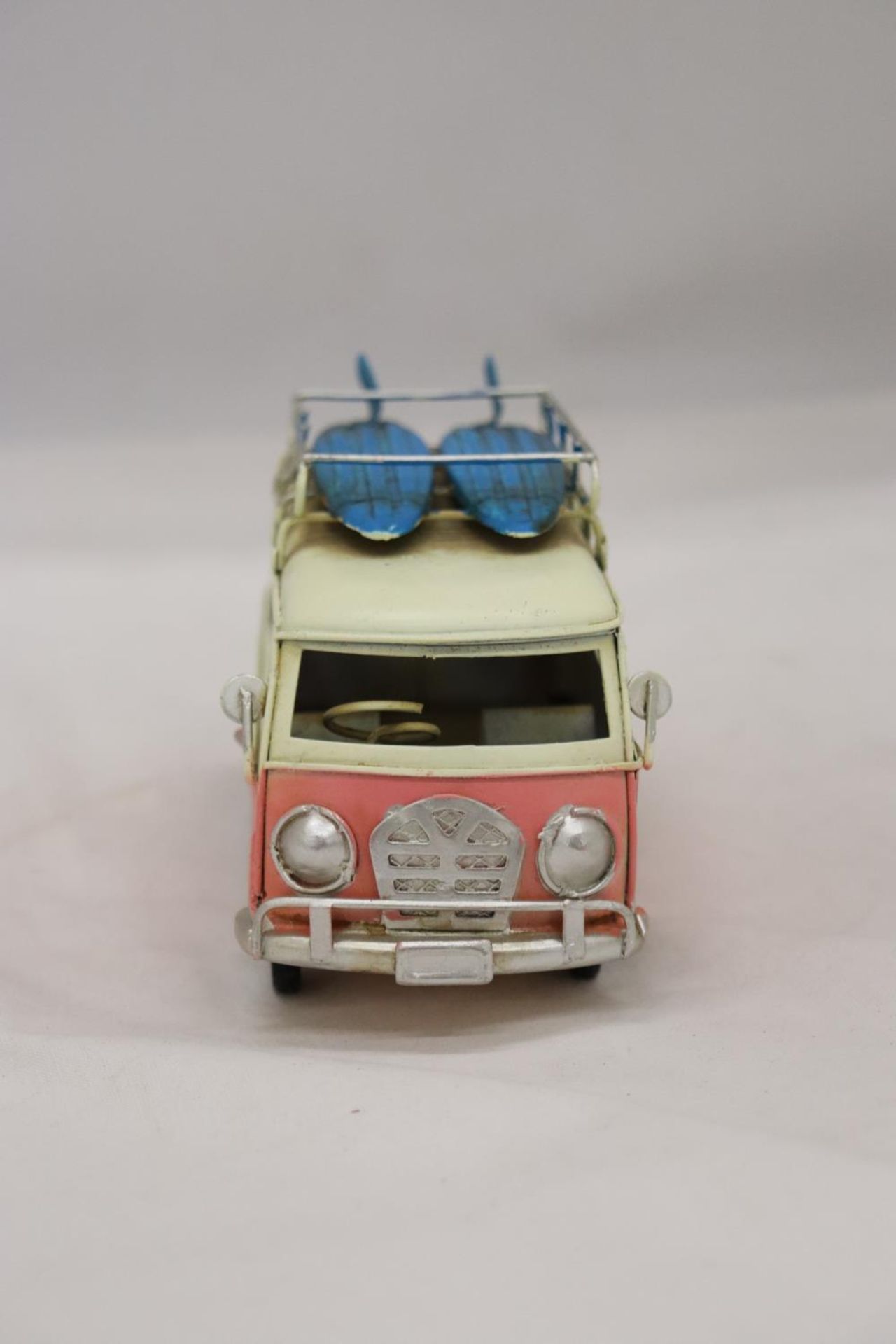 A MODEL OF A TIN PLATE CAMPER VAN, BOXED - Image 2 of 5