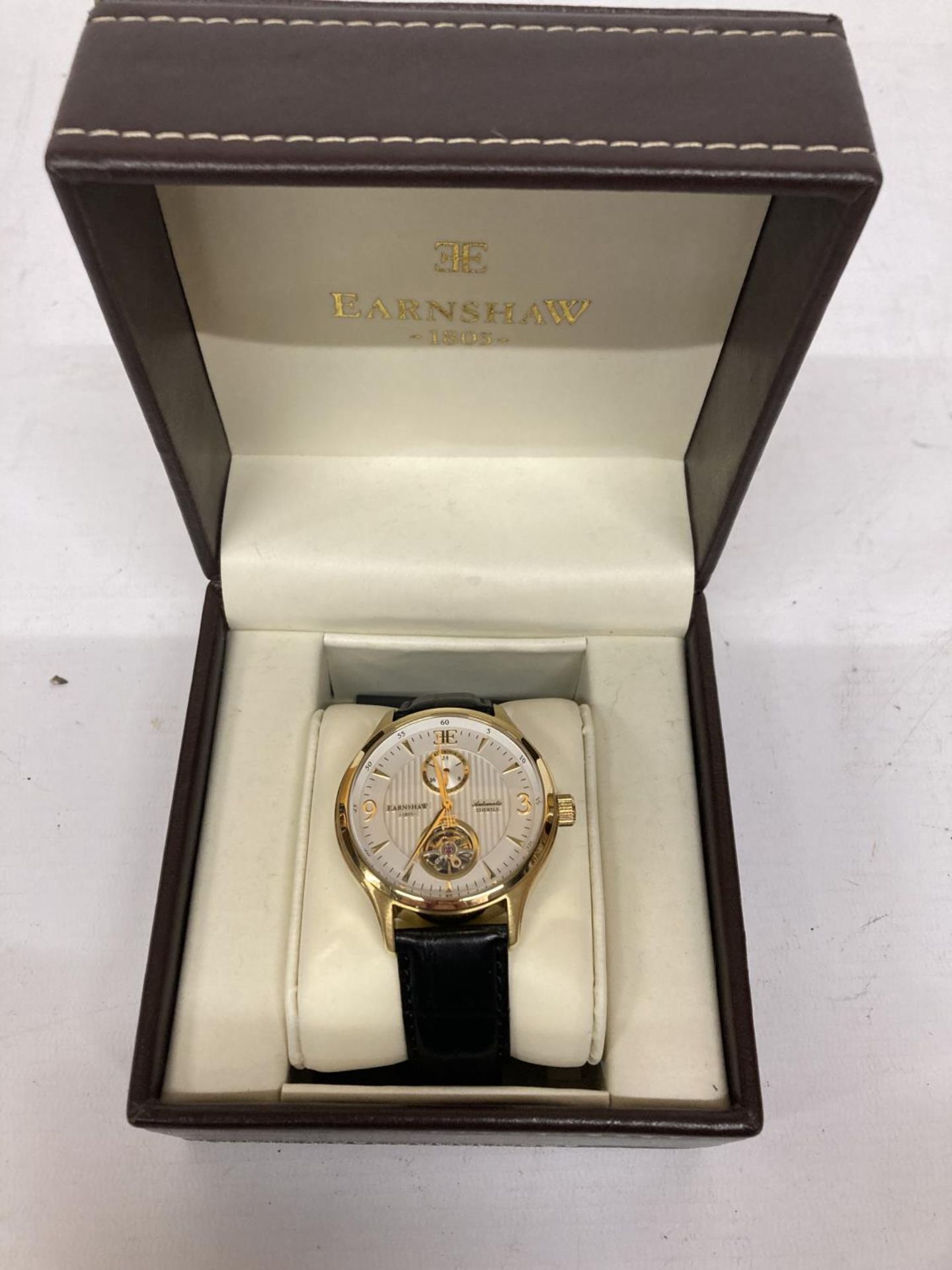 A GENTS EARNSHAW AUTOMATIC WATCH, NEW OLD STOCK - Image 3 of 4