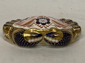 A ROYAL CROWN DERBY IMARI CRAB (SECOND)