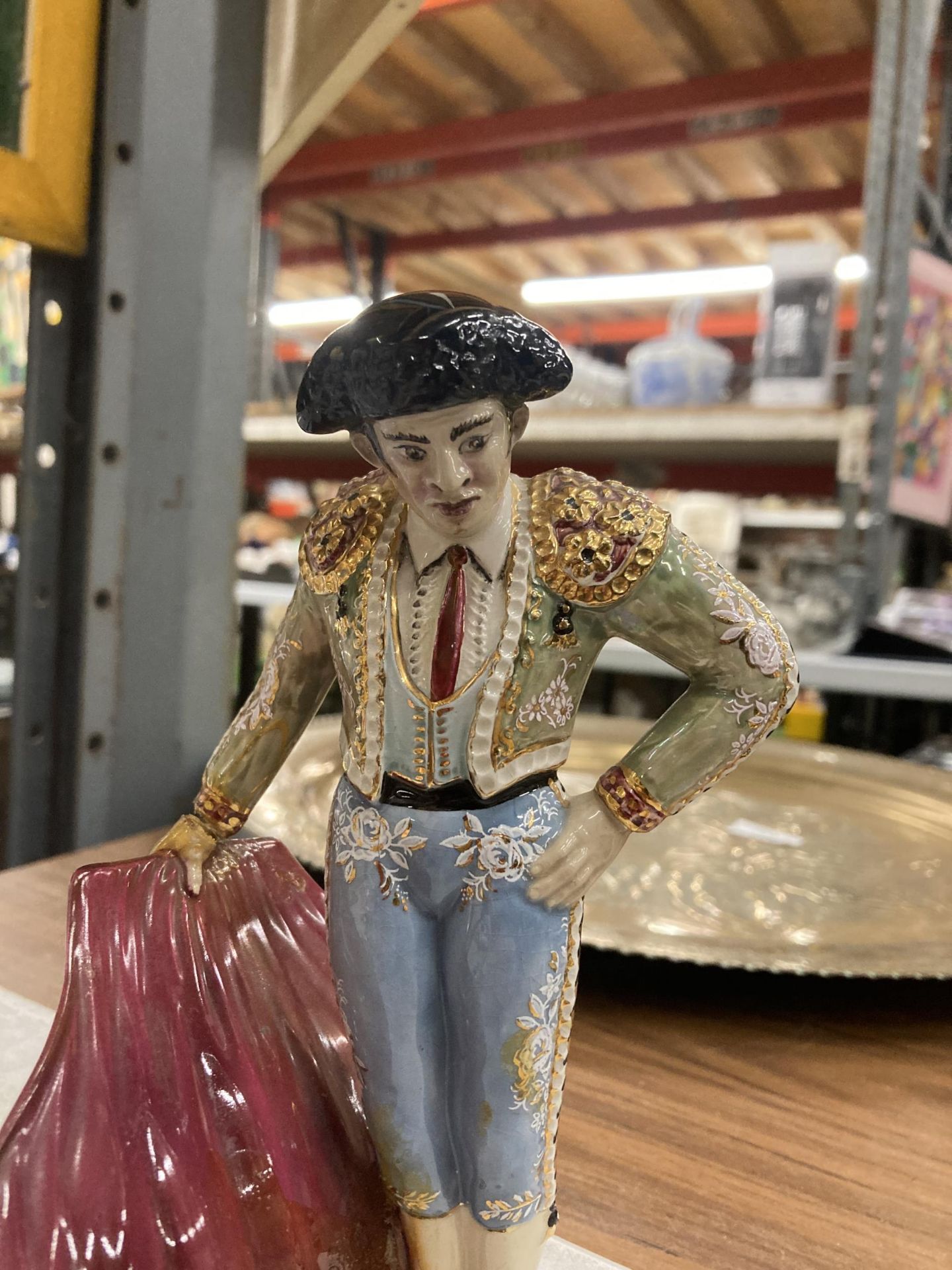 A MARKAY ENGLAND MATADOR FIGURE SIGNED H THOMPSON - Image 2 of 4