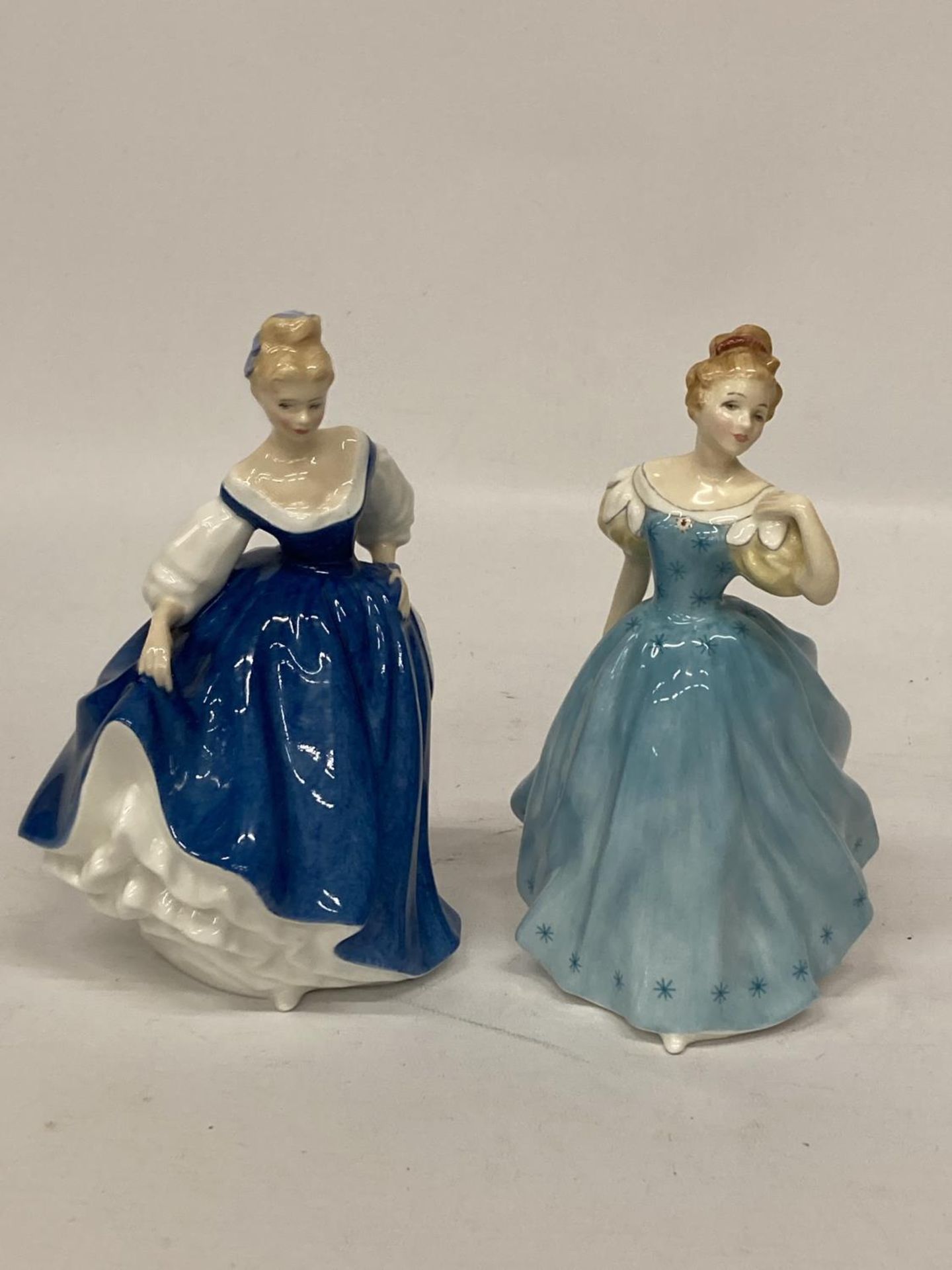 TWO ROYAL DOULTON FIGURINES "ENCHANTMENT" HN 2178 AND "KAY" HN 3340