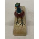 A BESWICK PHEASANT ON CERAMIC BASE NO. 1774