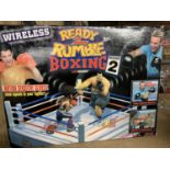 A BOXED WIRELESS 'READY 2 RUMBLE' BOXING SET
