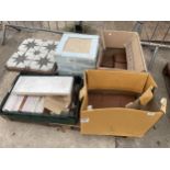 A PALLET OF VARIOUS BATHROOM/KITCHEN TILES