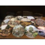 VARIOUS COLLECTORS PLATES TO INCLUDE SHIRE HORSE THEME