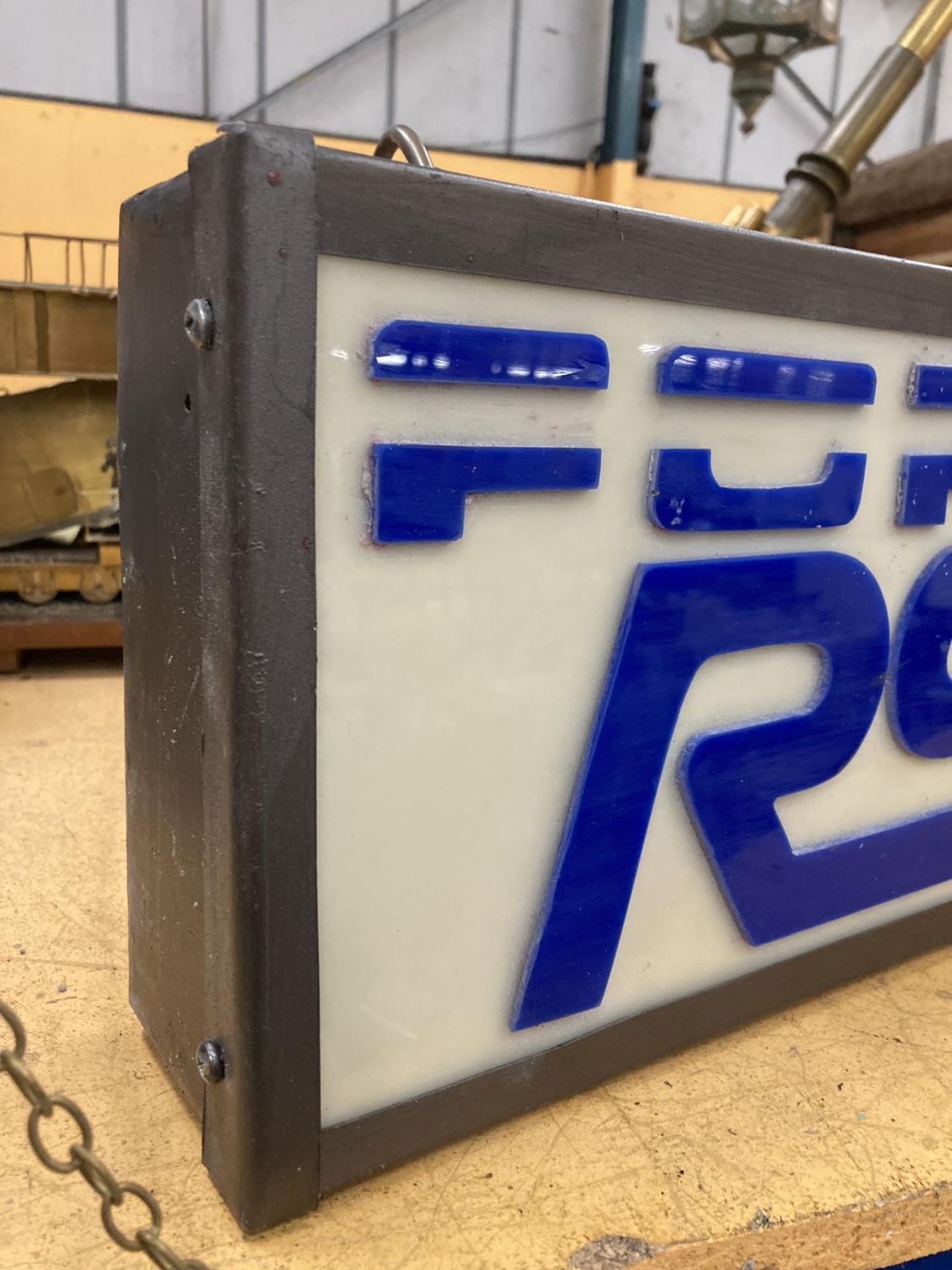 A FORD RS ILLUMINATED LIGHT BOX SIGN - Image 2 of 2