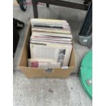 A BOX OF 12" VINYL RECORDS