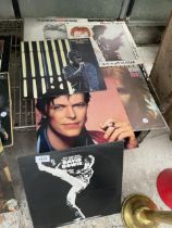 SIX DAVID BOWIE LP RECORDS