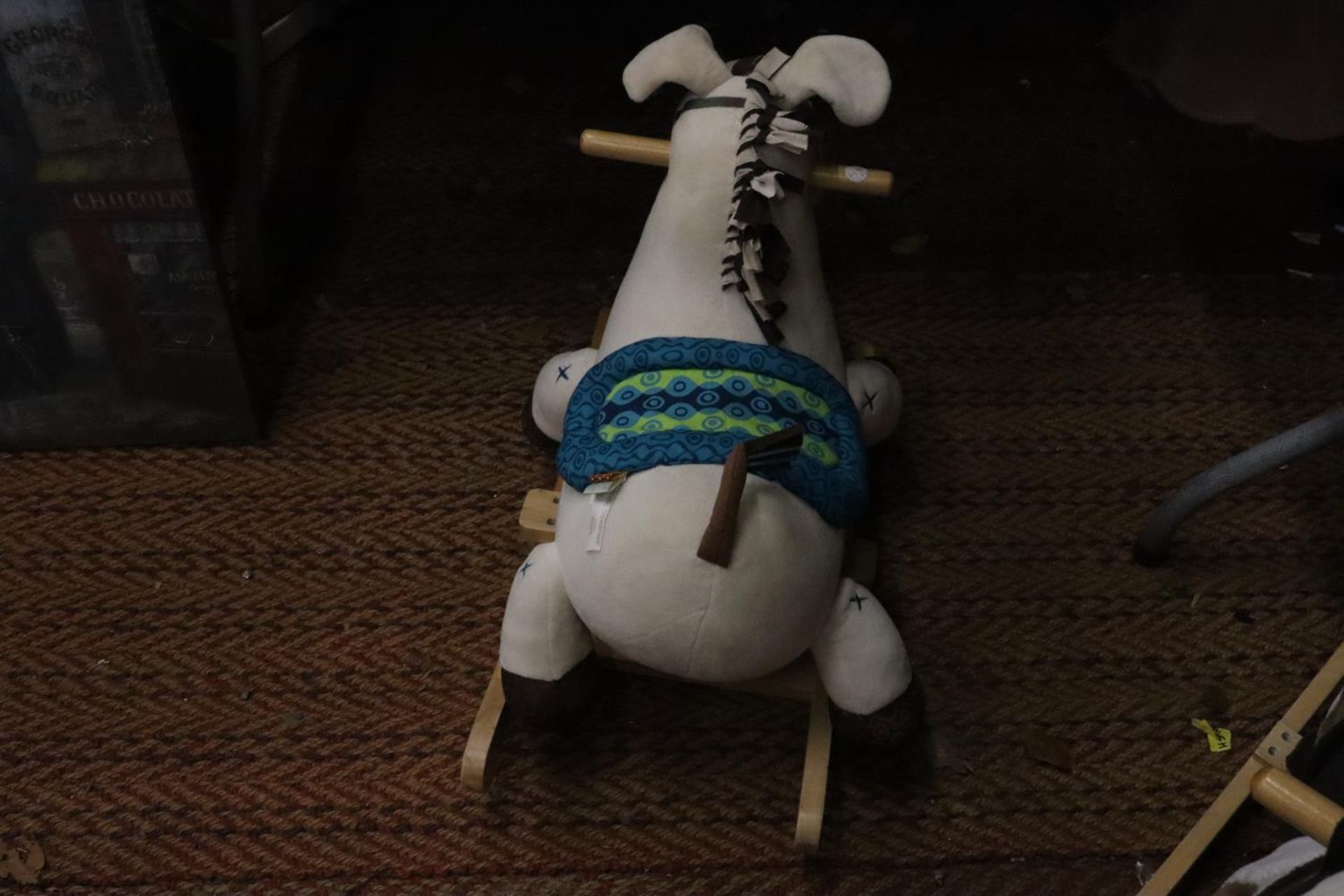 A B.YOU CHILD'S PLUSH ROCKING PONY - Image 3 of 4