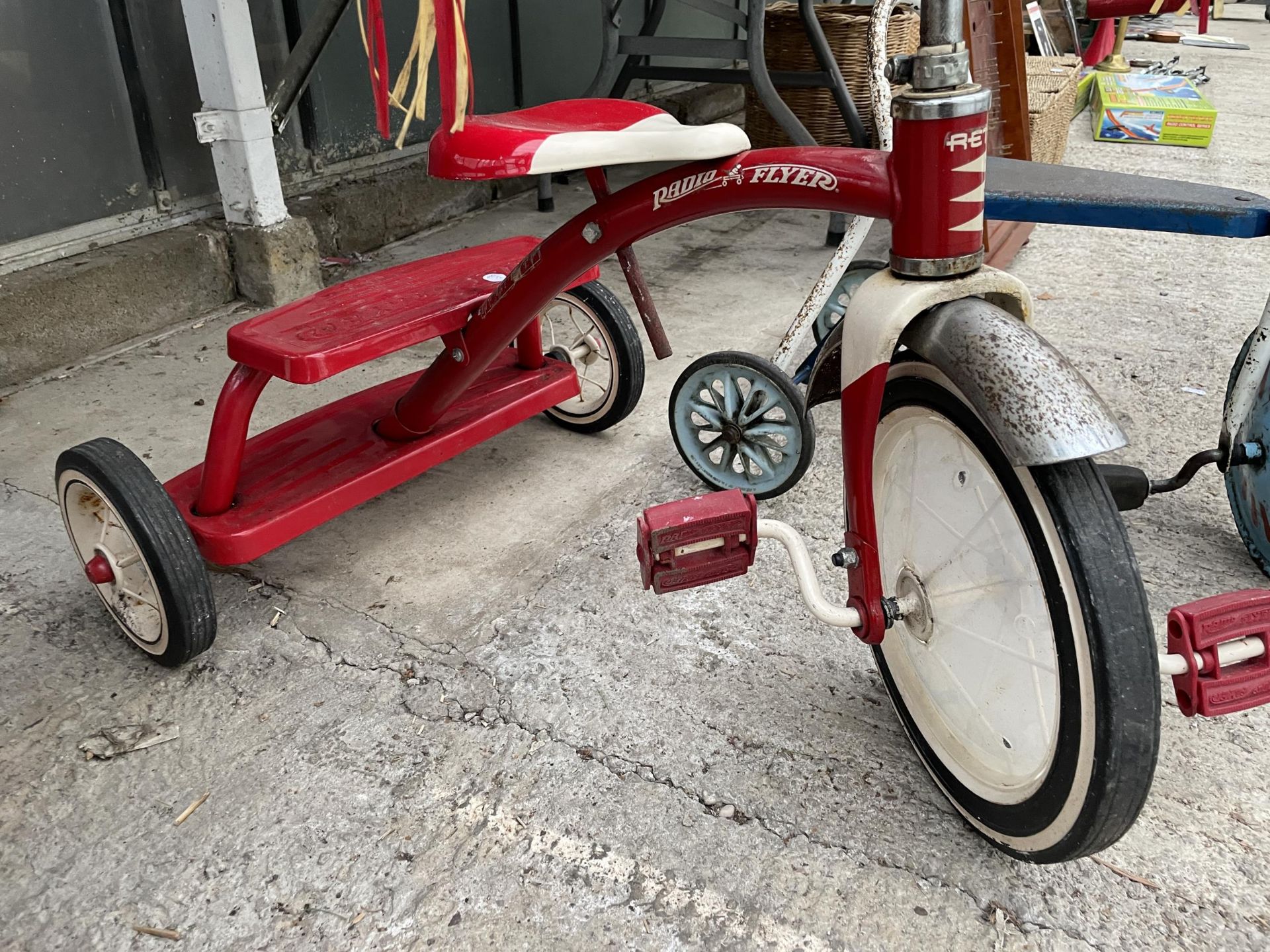 TWO VINTAGE METAL CHILDRENS TRIKES - Image 4 of 5