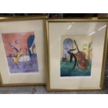 TWO LIZ TAYLOR WEBB LIMITED EDITION SIGNED PRINTS