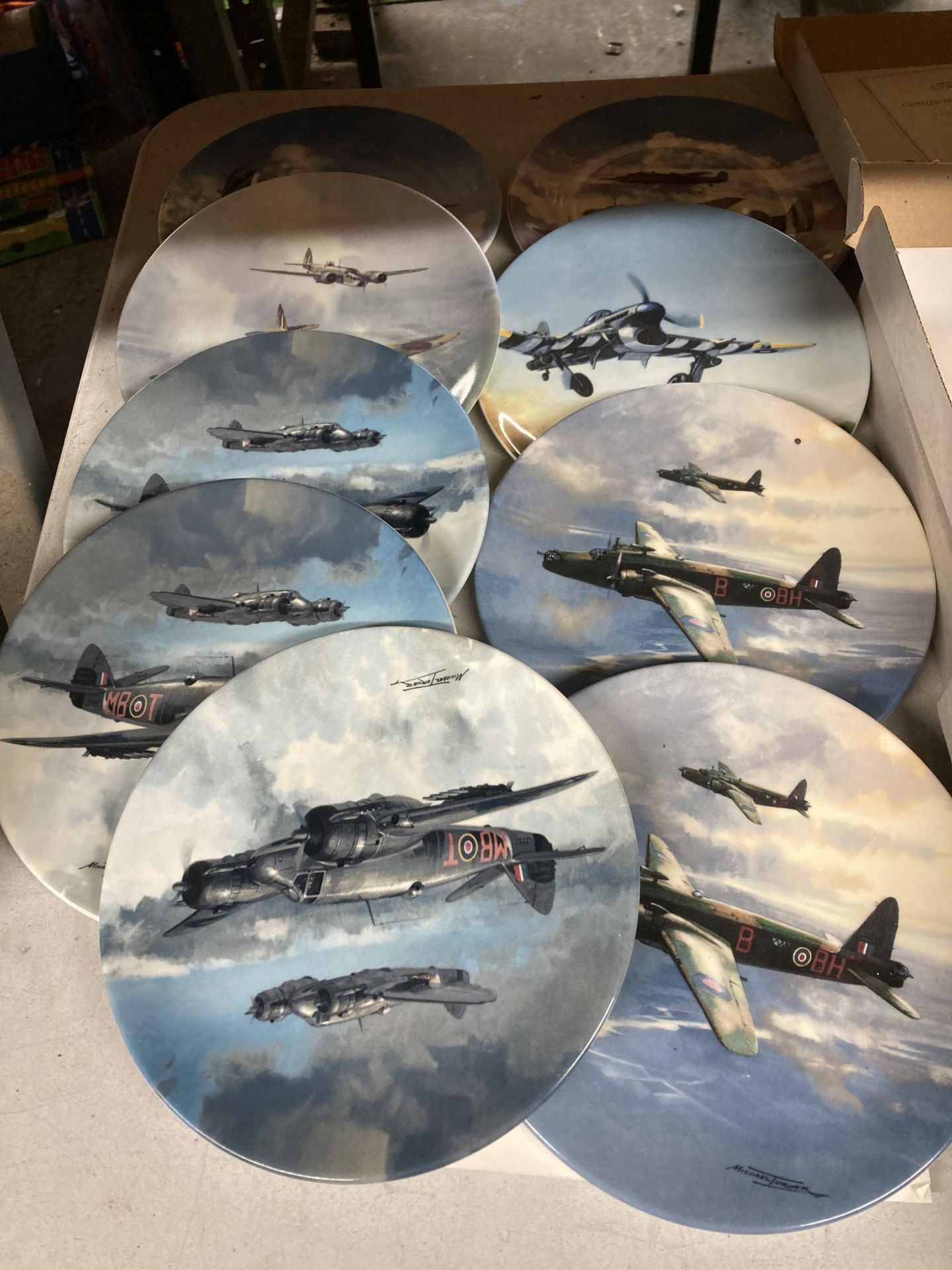 A LARGE QUANTITY OF COALPORT LIMITED EDITION PLATES "REACH FOR THE SKY" SOME IN BOXES AND WITH - Image 2 of 5