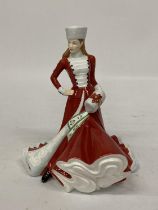 A ROYAL DOULTON FIGURINE FROM THE PRETTY LADIES COLLECTION "CHRISTMAS DAY 2007"