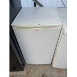 A WHITE LG UNDERCOUNTER FRIDGE