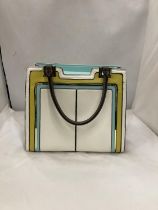 A RIVER ISLAND ART DECO STYLE LADIES BAG