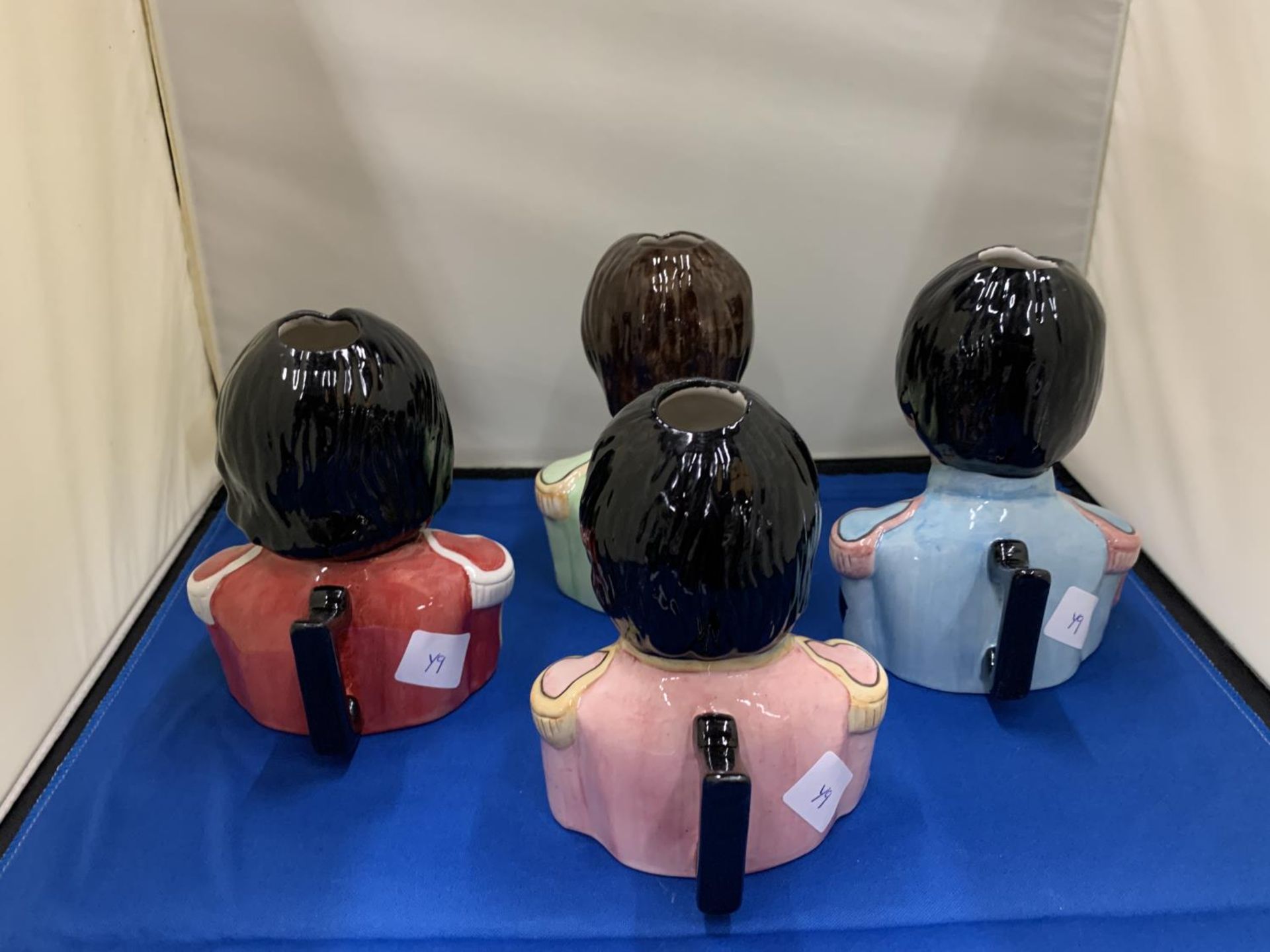 A SET OF FOUR BAIRSTOW LIMITED EDITION NO.551 BEATLE TOBY JUGS - PAUL MCCARTNEY, RINGO STARR, JOHN - Image 2 of 4