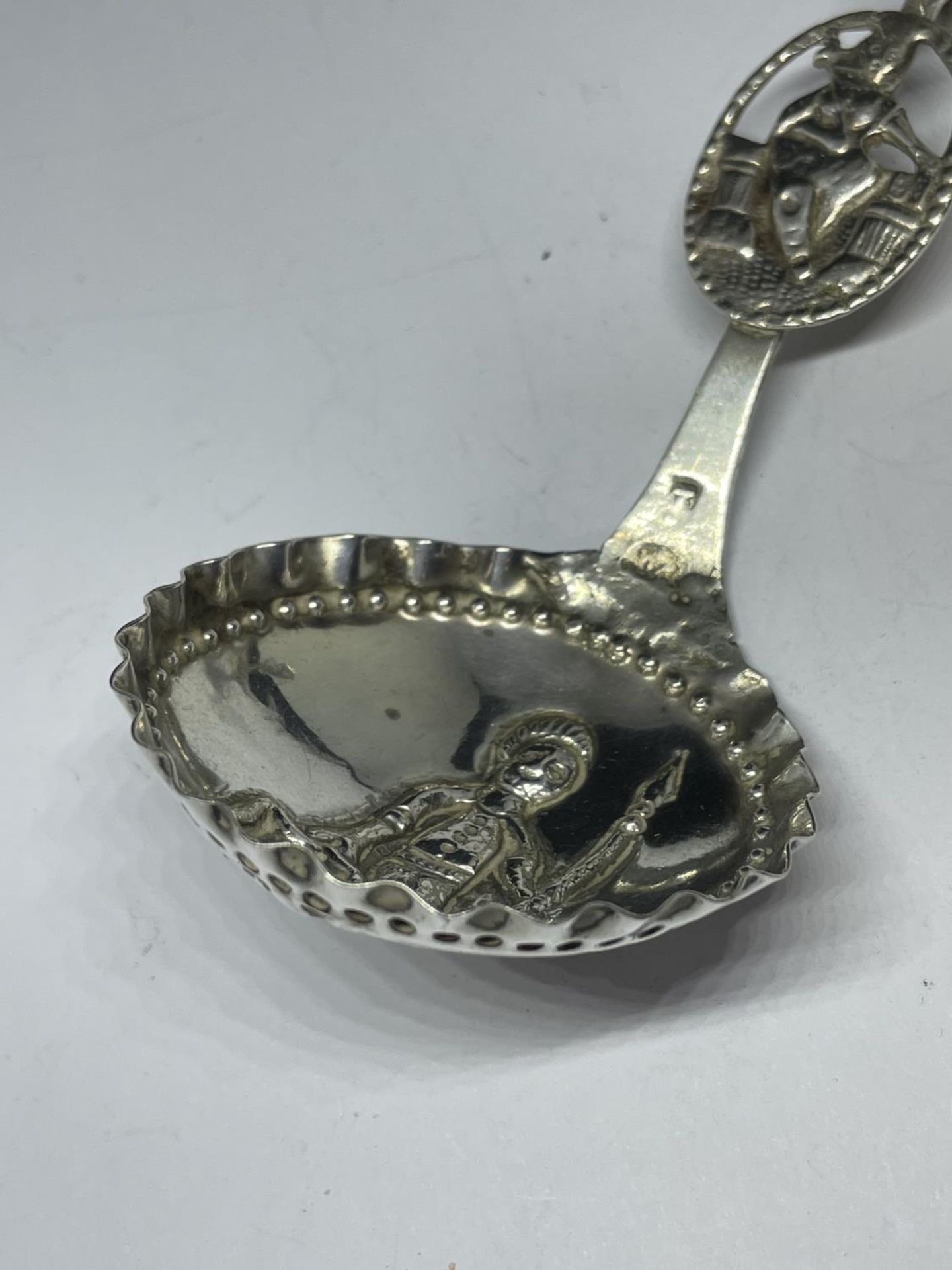 A SILVER CONTINENTAL SPOON - Image 3 of 4