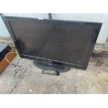 A SAMSUNG 32" TELEVISION WITH REMOTE CONTROL