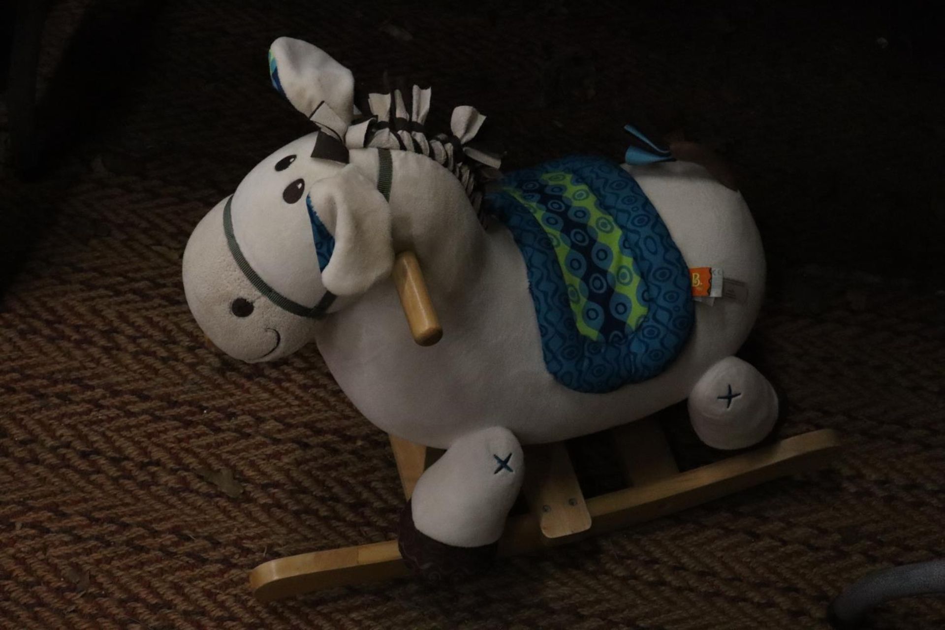 A B.YOU CHILD'S PLUSH ROCKING PONY - Image 2 of 4