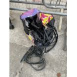 AN ASSORTMENT OF HORSE TACK TO INCLUDE HEAD COLLARS ETC