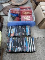 A LARGE ASSORTMENT OF DVDS AND BOXSETS ETC