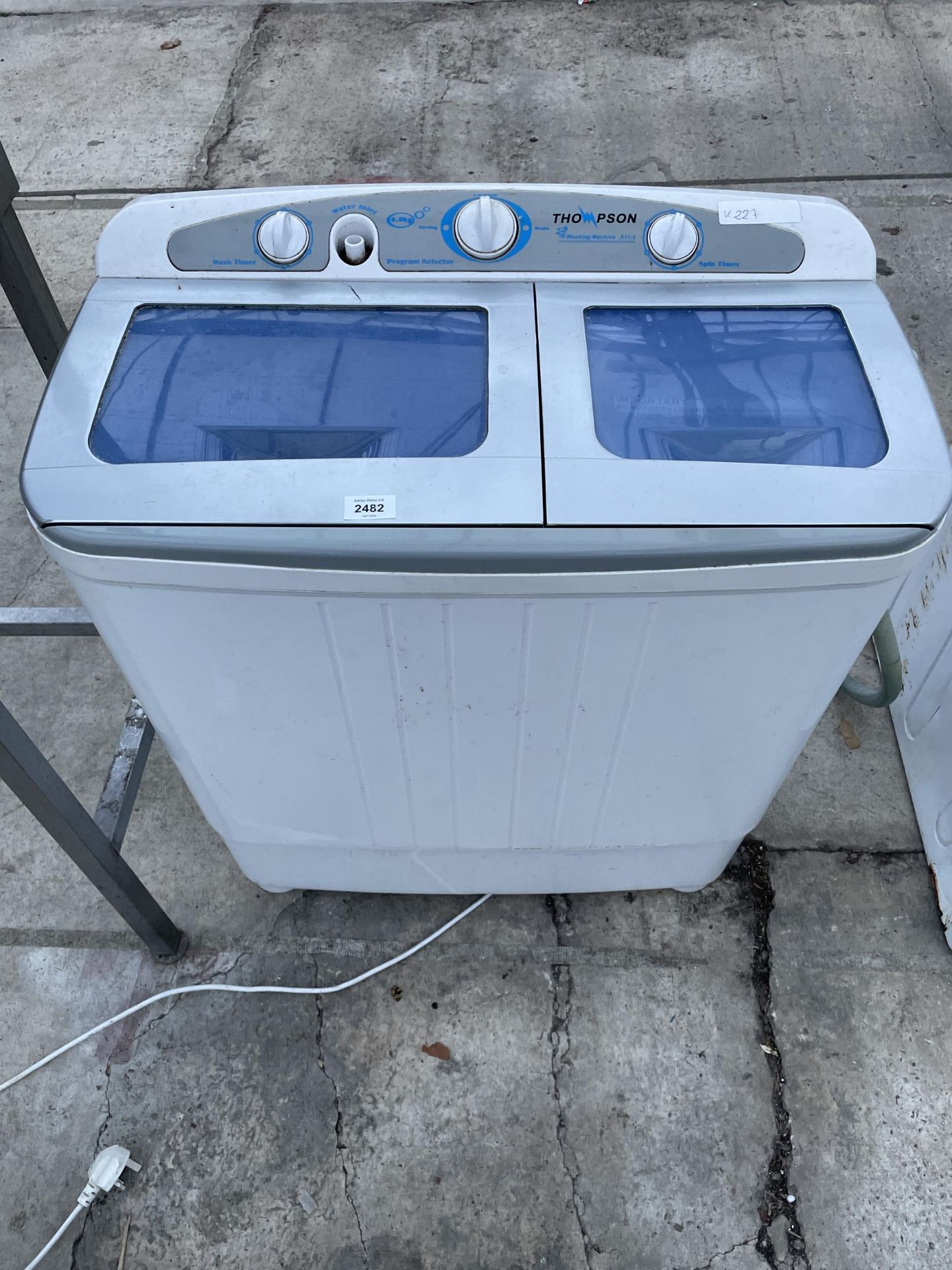 A THOMPSON COMBINATION WASHER AND SPIN DRYER