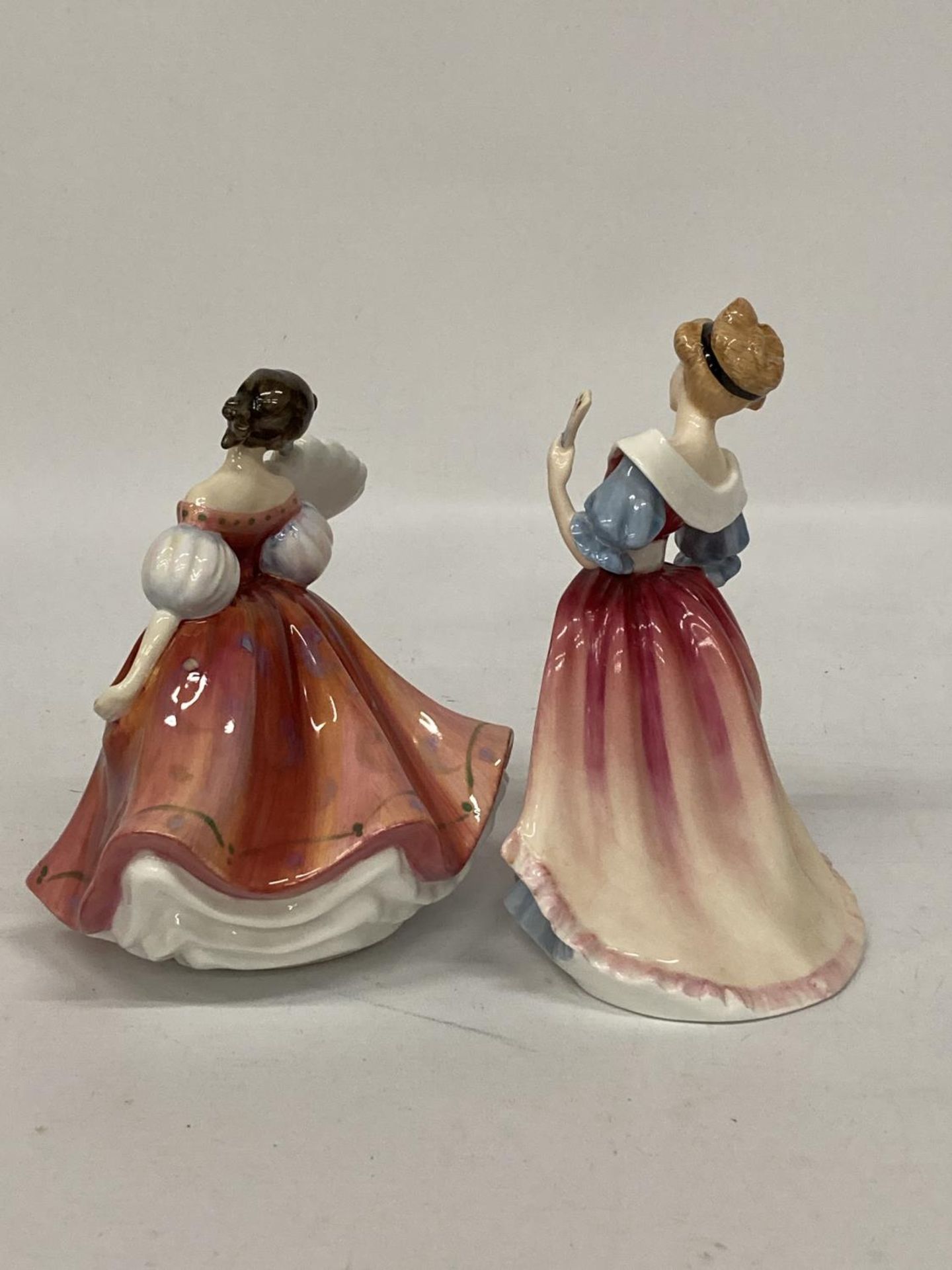 TWO ROYAL DOULTON FIGURINES "FIRST WALTZ" HN2862 AND "FIGURE OF THE YEAR AMY" HN2216 - Image 3 of 4