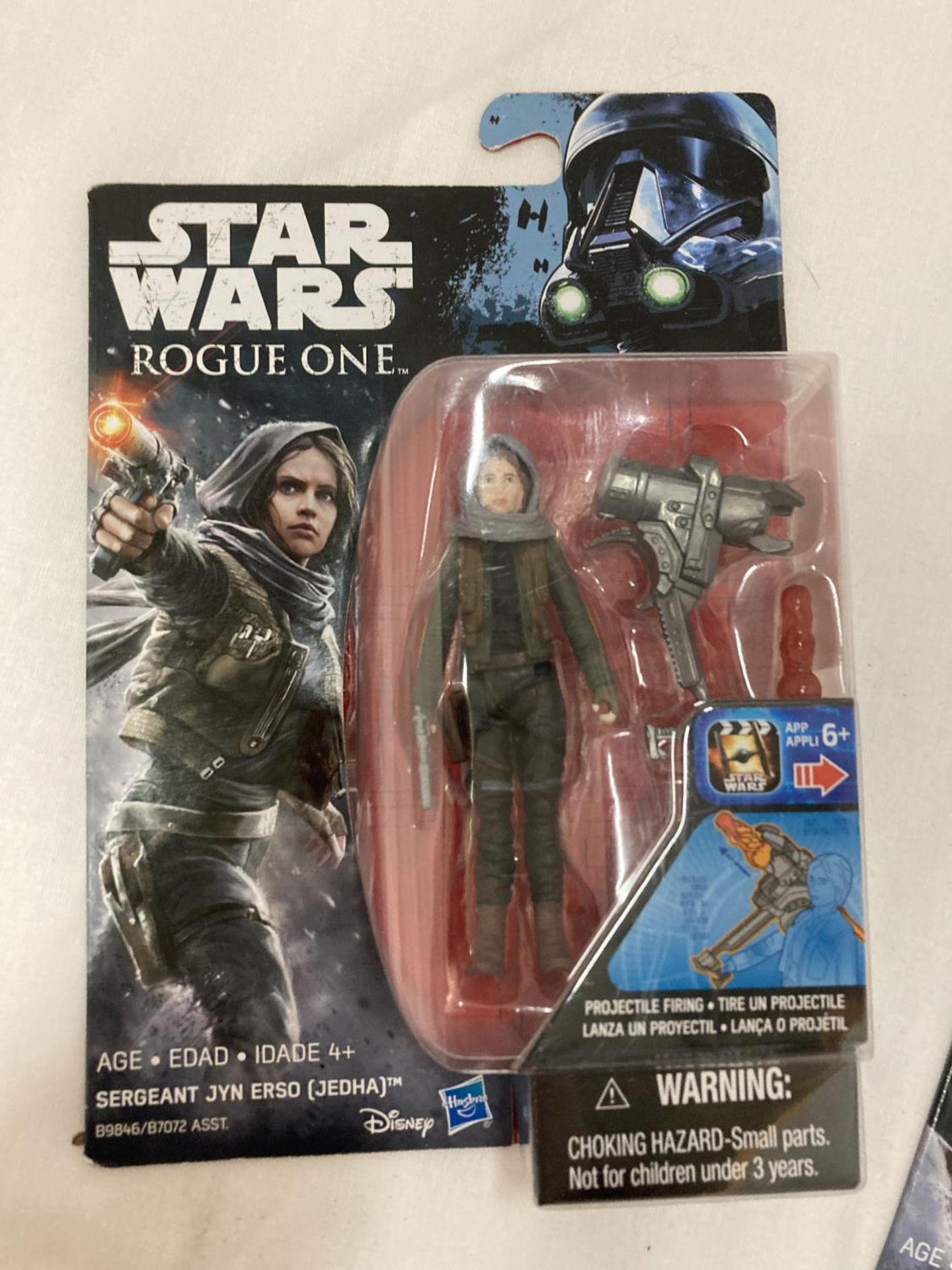 TWO MINT ON CARDS STAR WARS, ROGUE ONE 3.75 INCH FIGURES TO INCLUDE CASSIAN ANDOR AND JYN ERSO - Image 2 of 3