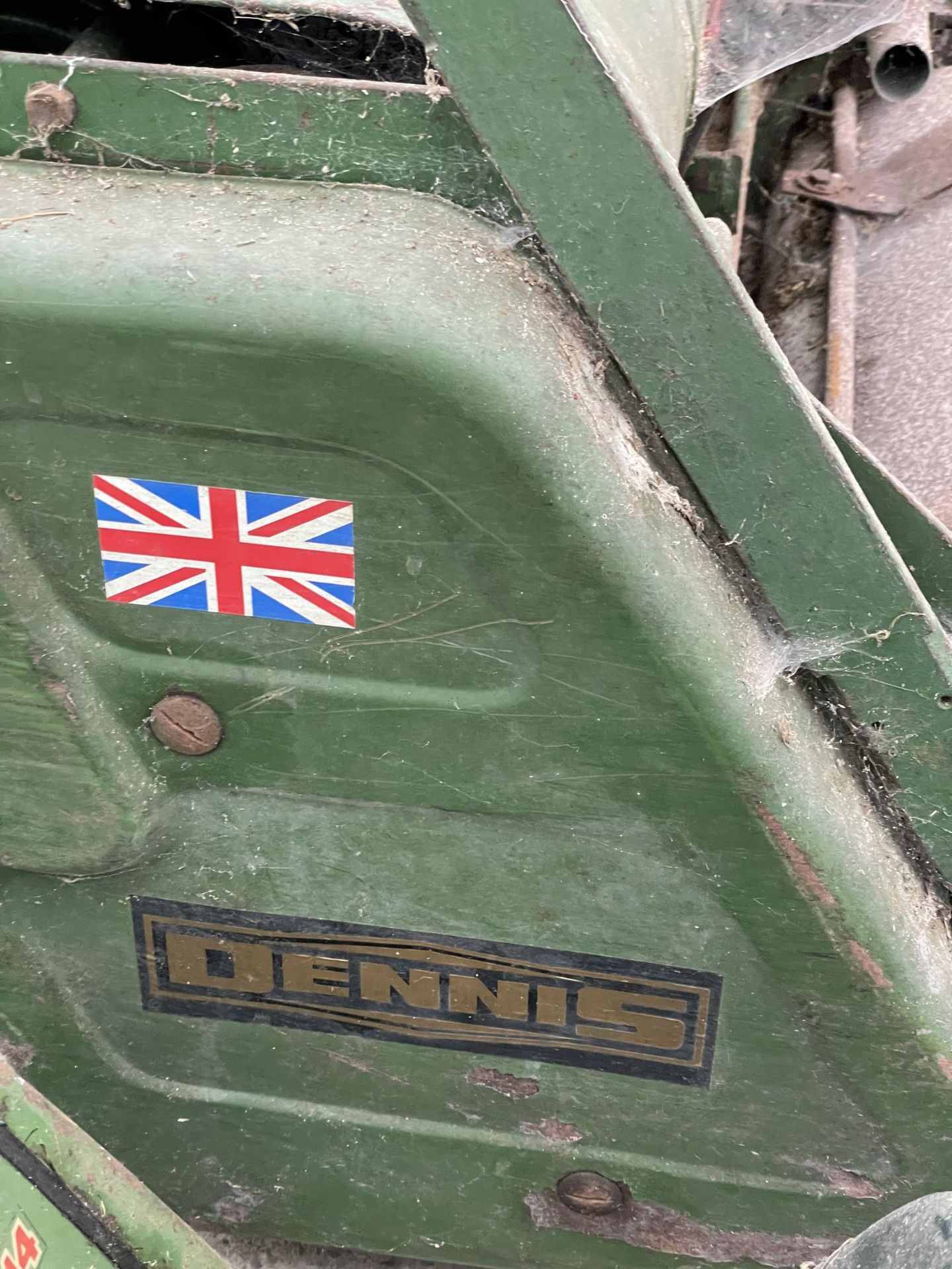 A LARGE DENNIS CYLINDER MOWER WITH GRASS BOX - Image 6 of 6