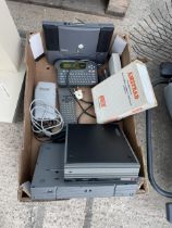 AN ASSORTMENT OF ITEMS TO INCLUDE LAPTOPS AND A LABEL PRINTER ETC