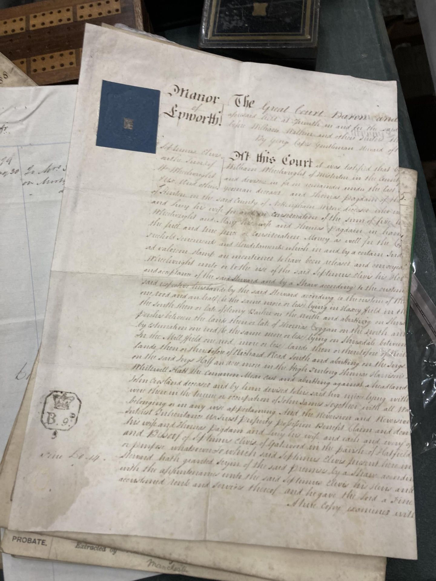 A LARGE COLLECTION OF INDENTURES - Image 2 of 6