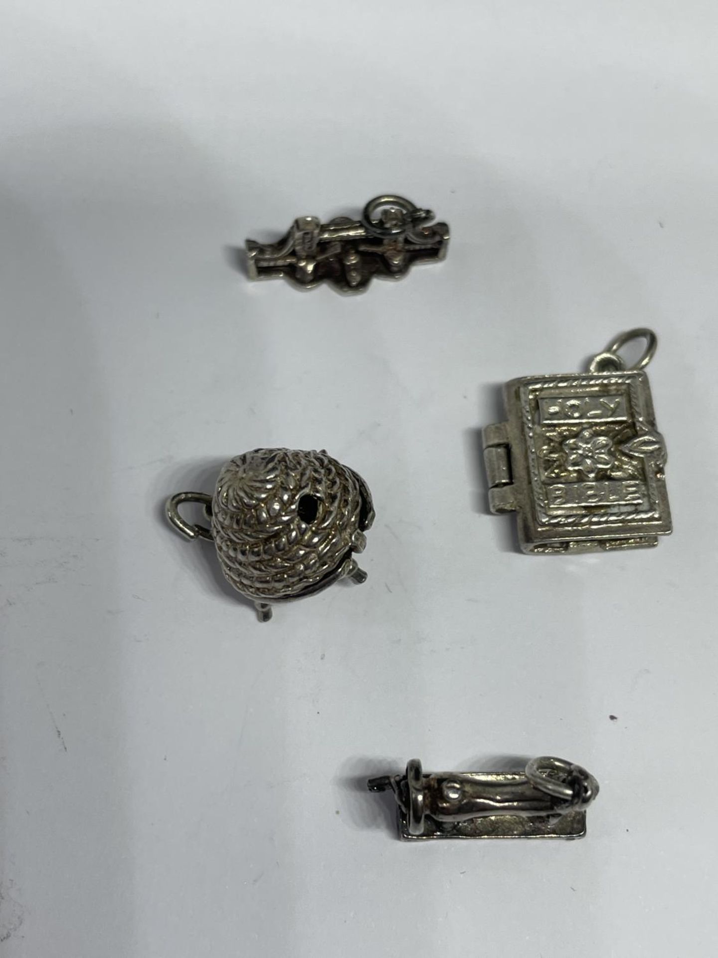 EIGHT SILVER CHARMS - Image 3 of 3