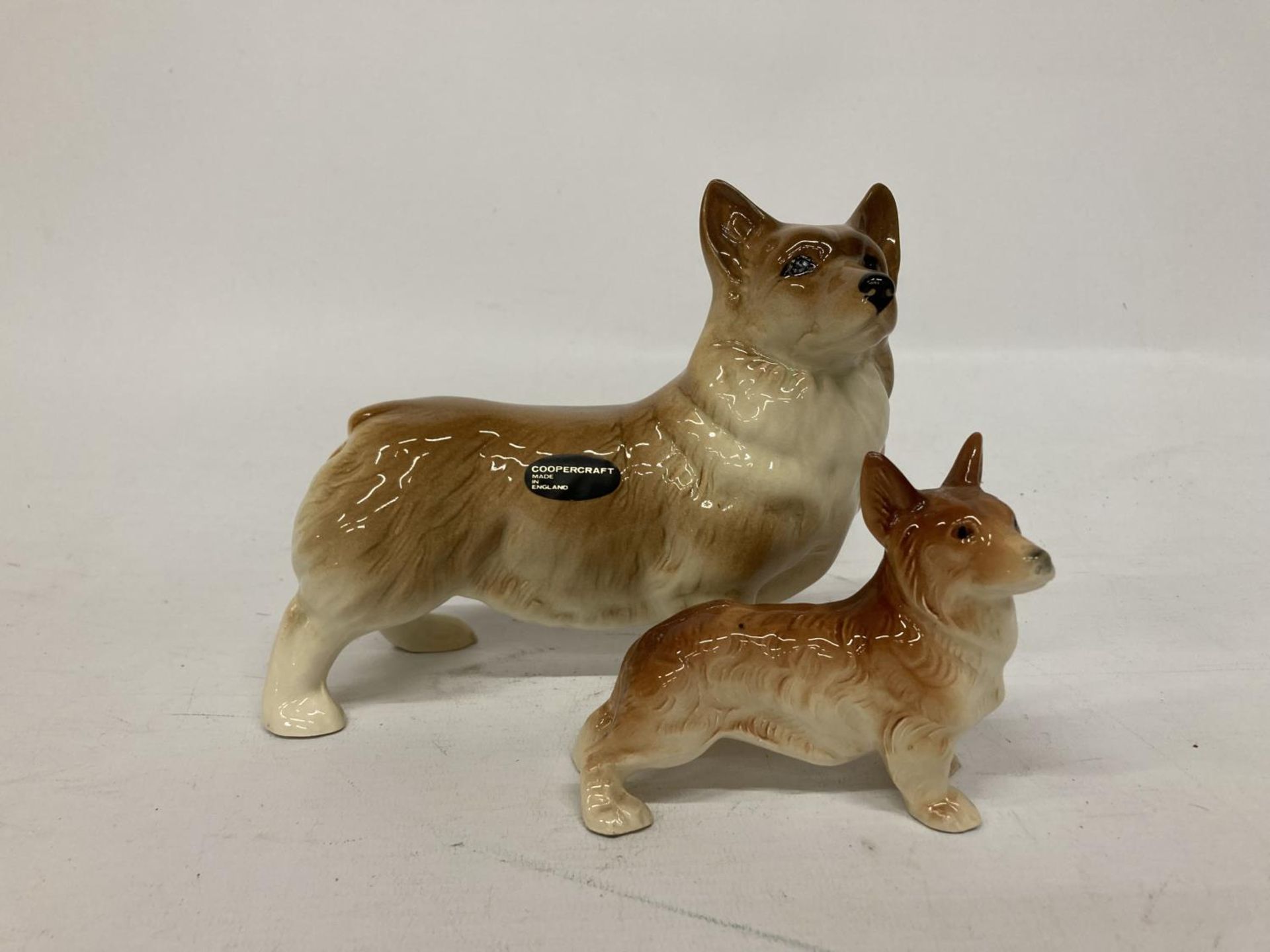 TWO CORGI DOGS TO INCLUDE A COOPERCRAFT