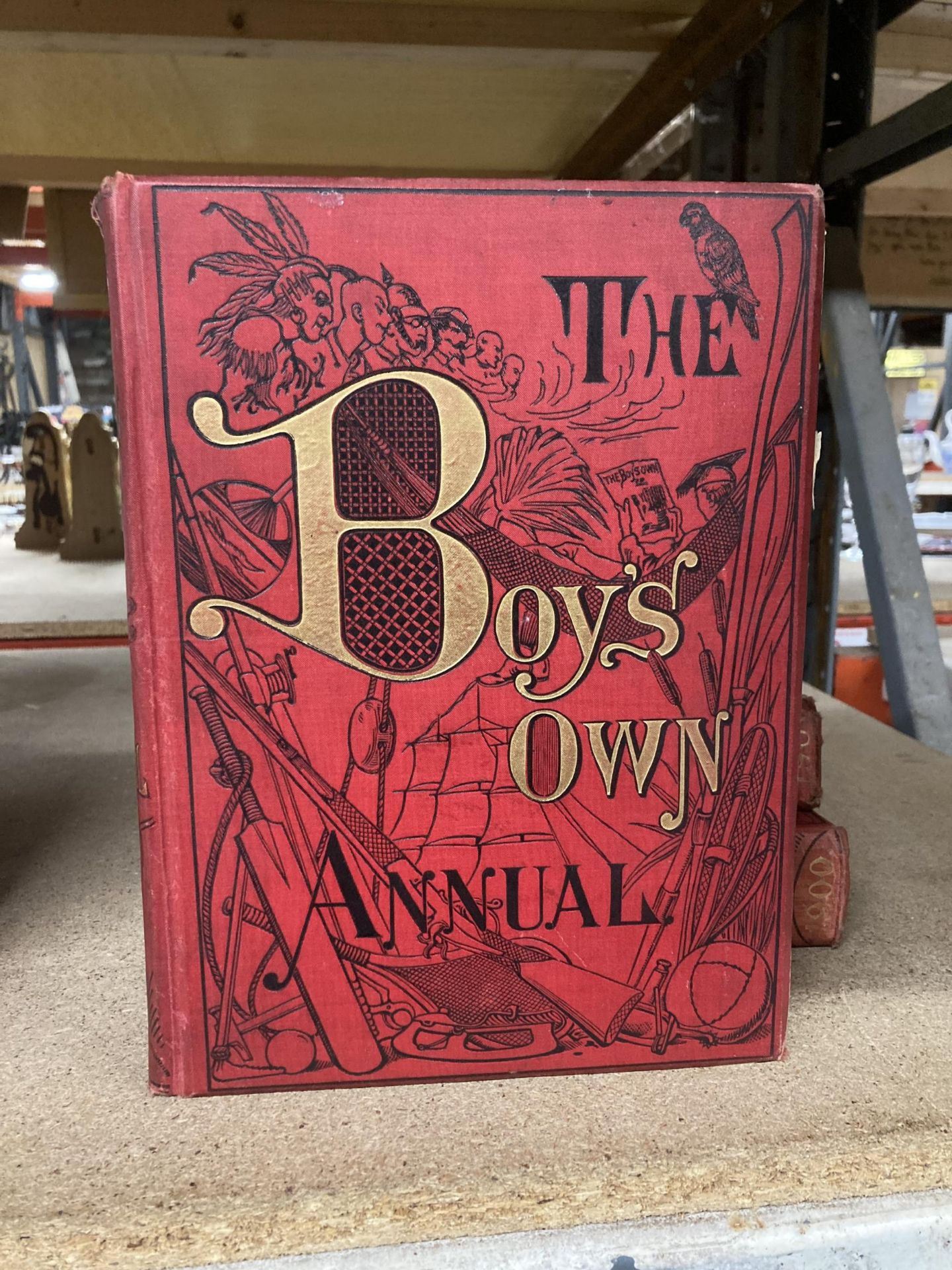 THREE VOLUMES OF BOYS OWN ANNUALS, 1899, 1900, 1901 - Bild 2 aus 4