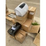 A LARGE QUANTITY OF NEW AND BOXED TOWEL DISPENSERS