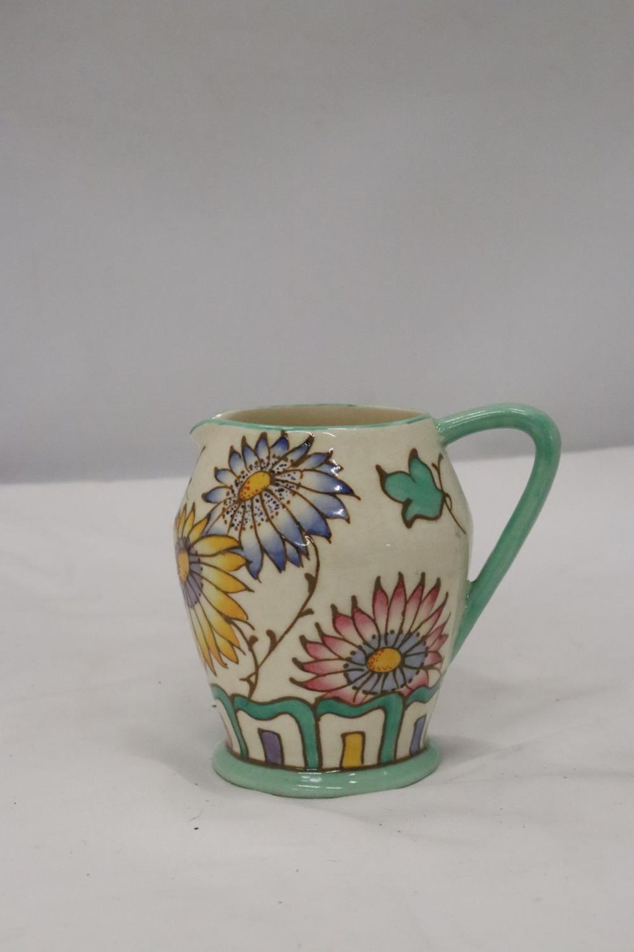 A CHARLOTTE RHEAD BURSLEY WARE JUG - Image 2 of 10