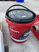 A 20KG TUB OF HILTI FIRE PROTECTION CABLE COATING