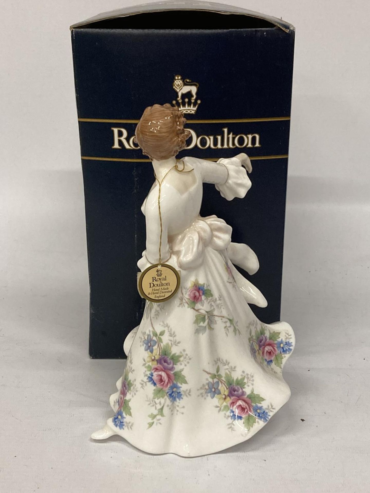 A ROYAL DOULTON FIGURINE MODELLED BY PEGGY DAVIES "HAZEL" HN3167 - Image 3 of 4