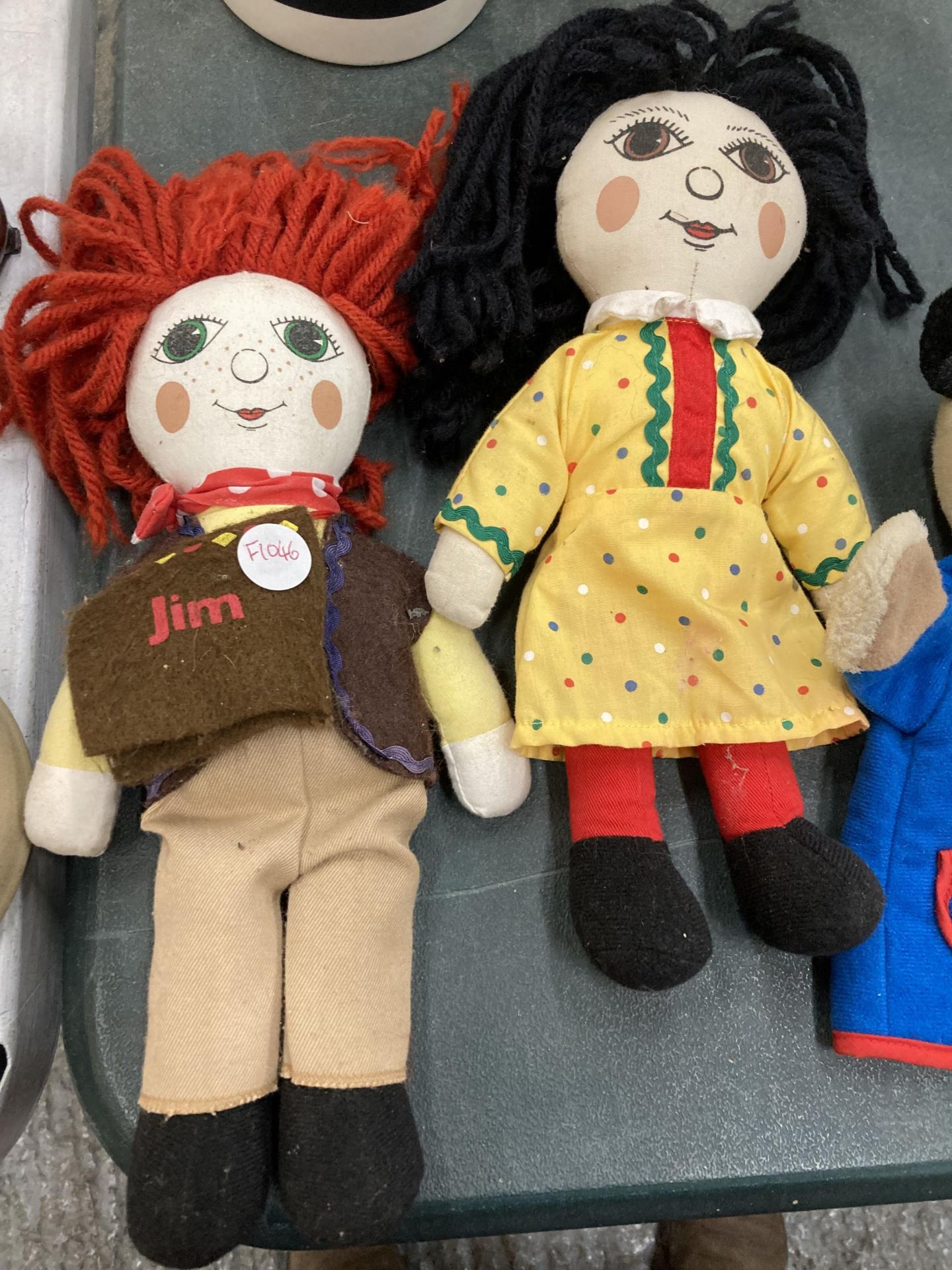 TWO ORIGINAL 1993 ROSIE AND JIM DOLLS PLUS LITTLE COUSIN SCAMPY FROM SOOTY AND SWEEP - Image 3 of 3