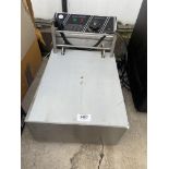 A STAINLESS STEEL ELECTRIC DEEP FAT FRYER