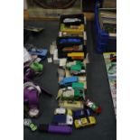 A COLLECTION OF DIE-CAST VEHICLES, MAINLY BOXED, TO INCLUDE CORGI, ETC