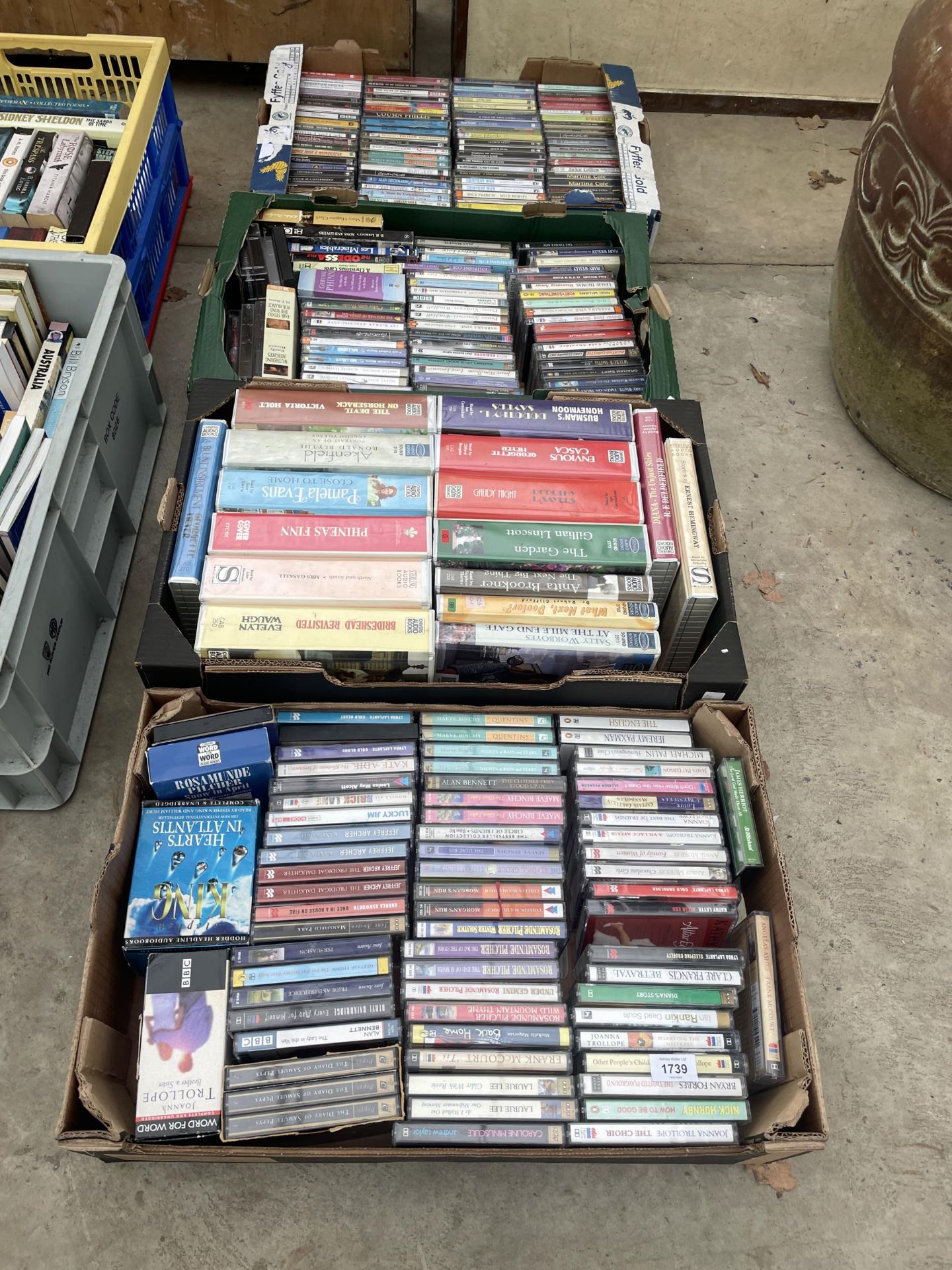 FOUR BOXES OF VARIOUS CASSETTES